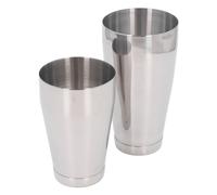 Annadue Shaker à Cocktail en Acier Inoxydable, Mélangeur de Boissons à Martini, Outils de Base, Boîte en Métal pour Barmen