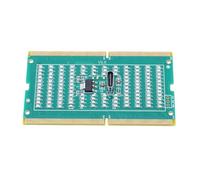 Annadue SO DDR4 Mémoire Testeur, Indicateur LED, pour Cartes Mères | Analyseur de Diagnostic DDR4, réparation de carte mère d\'ordinateur portable, détection de défauts LED, alimentation de