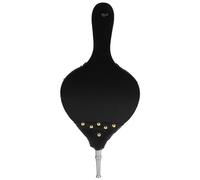 Annadue Soufflet de Cheminée, Souffleur d'air Manuel en Bois, Outils de Feu pour Camping en Plein Air, Barbecue, Cheminée, Soufflet Manuel pour Allumer Le Feu (Tube d'argent)