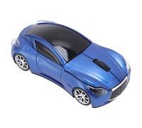 Annadue Souris sans Fil en Forme de Voiture de Sport, 1600 Dpi 2,4 Ghz Ergonomique Cool Sport Voiture Optique Mouce avec Récepteur USB pour Ordinateur Portable, PC, Bureau (Bleu Perle)