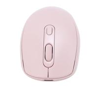 Annadue Souris sans Fil Silencieuse Rechargeable, Souris Double Mode Bluetooth 2,4 G, Macaron Multicolore Ergonomique, 3 Vitesses DPI, économie D'énergie en Veille Automatique pour (Pink)