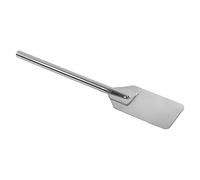 Annadue Spatule en Acier Inoxydable à Long Manche, Spatule de Mélange de Cuisine Extra Large avec Tête en Silicone, pour la Cuisson en Remuant la Cuisson (61CM)