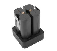 Annadue Station de Chargeur de Batterie à Anneau Double Port, Batteries de Remplacement 6500 MAh pour Ring Doorbell 2 3 3 Plus 4 Spotlight Cam, Station de Charge Rapide