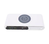 Annadue Station de Recharge Rapide de Bureau, 72W Multi-Port USB C Wireless Charger Hub, 45W PD, Smart Safety Protection, pour Un Téléphone Portable et Une Utilisation à Domicile (Prise UE)