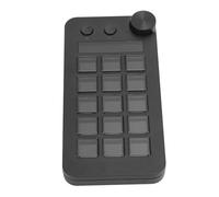 Annadue Stream Controller, 15 Touches Macro LCD avec Personnalisable pour Déclencher des Actions dans des Applications pour Les Créateurs de Contenu en Streaming Jeu (Black)
