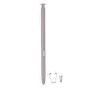 Annadue Stylet de Remplacement S25 Ultra, Mise à Niveau 4096 Niveaux de Pression, Kit de Stylet de Remplacement avec 5 Pointes, 1 Pince pour écran Tactile (Gris Clair)