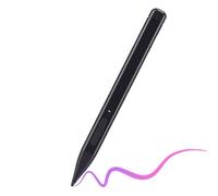 Annadue Stylet pour Pro 8 Pro 9 X 10, sensibilité à la Pression 4096 avec Bluetooth 5.0, Design Fin, Retour Haptique pour écrire et Dessiner (Black)