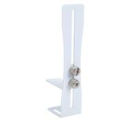 Annadue Support de Carte Graphique Support de GPU Hauteur Réglable 6-125 Mm Structure en Acier en Forme de F avec Tampons éponge pour Boîtier PC en Verre trempé (WHITE)