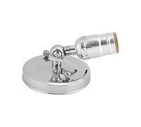 Annadue Support de Lumière Vintage, Applique Murale E27 avec Interrupteur, Support de Lumière de Décoration à Usage Domestique pour Couloir de Chambre à Coucher, 220V Noir (SILVER)