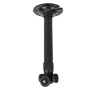 Annadue Support de Projecteur Mural au Plafond, Longueur Réglable de 7,9 à 15,7", Rotation à 360°, Inclinaison à 90°, Support de Montage de Projecteur de Plafond Extensible 1/4", Noir