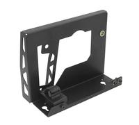 Annadue Support de Rabot en Acier Allié, Conception Bascule pour Rabots | Support de support de raboteuse, outil de menuiserie à Angle rabattable réglable, Stable et Portable, avec boulons et clé