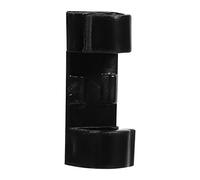 Annadue Support de Rangement de Fils, Clip de Chute de Cordon, Pince de Gestion de Câbles Adhésive, 20 Pièces Clips d'organisation de Câbles Transparents pour Bureau, Mur, Bureau (Black)