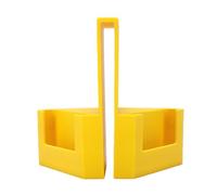 Annadue Support de Téléphone pour Clôture Extérieure, Support de Téléphone pour Caméra d'action, d'enregistrement Vidéo Portable pour Compétitions de Badminton, Volley-Ball, Tennis de Table, Jaune