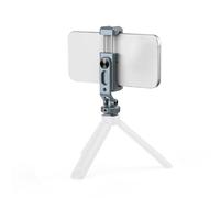 Annadue Support de Téléphone Universel, Rotatif à 360 Degrés et Inclinable à 180 Degrés, Pince de Téléphone en Alliage D'aluminium avec 2 Supports de Griffe, pour Smartphones de 65 à 94