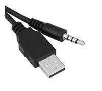 Annadue Tableau de Bord de Voiture Montage encastré USB 3.5mm AUX | Panneau encastré, montage sur tableau de bord, données audio USB, entrée 3,5 mm, rallonge, portable, léger, ajustement