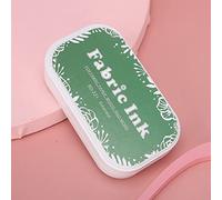 Annadue Tampon Encreur coloré pour Tampon, Accessoire de Peinture Polyvalent pour le Scrapbooking, Encreur en éponge pour Papier, Tissu, Bois, Outil de Bricolage Sûr et Non Toxique (BD-221 Émeraude)