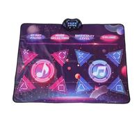 Annadue Tapis de Danse électronique Musical, Jouet Interactif à Double Joueur, Facile à Utiliser, pour L'entraînement des Réflexes des Enfants, Matériel ABC