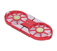Annadue Tapis de Refroidissement pour Ordinateur Portable, Refroidisseur pour Ordinateur Portable à Double Ventilateur, Radiateur à Dissipateur Thermique Pliable, Refroidisseur d'Ordinateur à Grand