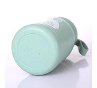 Annadue Tasse Isolée, Double Couche 330 Ml, Petite Tasse Portable en Forme de Lapin Mignon pour les Voyages, les Sports de Plein Air, d'eau Chaude de Dessin animé avec une Bonne étanchéité (GREEN)