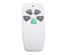 Annadue Télécommande de Remplacement pour Ventilateur de Plafond, Variateur de Lumière avec Support Mural, Fréquence 303,9 MHz, Fonction Variateur de Lumière, pour Contrôle