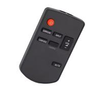 Annadue Télécommande pour Système de Cinéma Maison | Compact et portable, fonction muet, conception ergonomique, efficacité de la batterie, construction durable en ABS