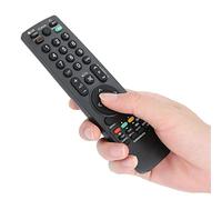 Annadue Télécommande TV ABS Noir Distance 10m | Clicker de télévision universel, portée de 10 mètres, boîtier en ABS noir, pour téléviseurs LCD, aucune programmation