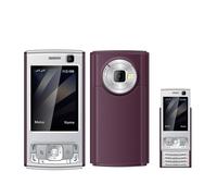 Annadue Téléphone Portable débloqué GSM, N95 Pro 2G GSM Slider Téléphone Mobile MP3/MP4 Player pour Senior, écran HD 2.0 ", Double SIM, Haut-Parleur, Prise Casque 3,5mm (Purple)