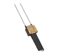 Annadue Testeur Numérique d'humidité des Grains avec Double Sonde pour Riz, blé, Maïs, Haricots - Analyseur Portable avec Invite Vocale, Alarme Réglable, Fonction Mémoire, Anglais