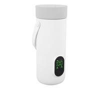 Annadue Travel Electric Kettle 350 Ml, Chauffe-eau, thé Portable au thé et café de la Bouilloire pour la Voiture pour le Camping en Plein Air, 27000mAh USB Rechargeable (Prise UE)