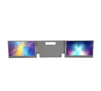 Annadue Triple Moniteur Portable pour Ordinateur Portable, Extension Double écran 14, 1080P FHD IPS, Rotation à 360 Degrés, avec Type-C, Plug and Play pour Mac/PC/pour/pour