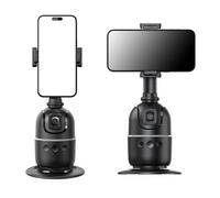 Annadue Tripod de Suivi Automatique de Visage, Porte-Tige de Téléphone de Prise de Vue Intelligent à 360 Degrés, sans Application, Détachable, pour la Vidéo en Streaming en Direct Vlog