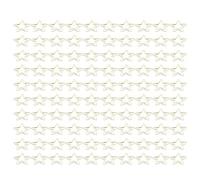 Annadue Trombones Dorés en Forme de Chat Mignon, 100 Pièces, Mini Trombones en Métal Durable Antirouille pour la Classification des Fichiers (étoile)