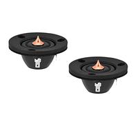Annadue Tweeter à Dôme en Soie 4Ohm 30W, 2 Pièces, pour Enceintes