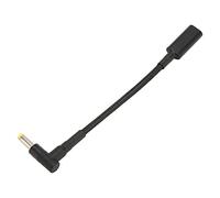 Annadue Type C USB-C Femelle Entrée vers DC 4.8 * 1.7mm Power PD Câble de Charge pour Ordinateur Portable, 20V/5A