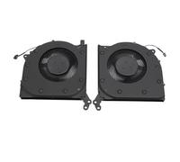 Annadue Ventilateur de Refroidissement, Refroidisseur d'air pour Ordinateur Portable en Alliage D'aluminium ABS pour Legion 5 5I 15IMH05 15ARH 17 2020, avec Connecteur d'alimentation à 4