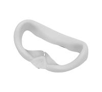 Annadue VR Silicone Face Cover pour PICO 4 (Gray White) | Silicone souple, lavable et réutilisable, ajustement ergonomique, entièrement fermé, résistant à la transpiration,