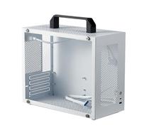 Annadue X2 ITX Boîtier D'ordinateur, Boîtier de D'ordinateur de Bureau pour Carte Mère ITX MATX, GPU jusqu'à 335 Mm, 6 Supports de Ventilateur, Poignée Amovible