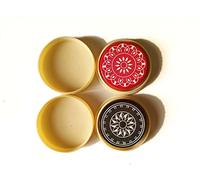 AnNafi Tournament Carrom Striker avec étui Produit Deluxe Designer | Finition lisse pour professionnels (lot de 2)