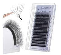 ANNAFRIS Extension Cils 8D W 0.07D 8-15mm Préfait Bouquet Cils Premade Fan Eyelash Russe Volume Lash(0.07D 8-15mm)