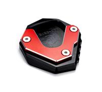 ANNAKETZPW Pied Béquille Latérale Agrandir Accessoires De Moto CNC Béquille en Aluminium Pied Support Latéral Agrandisseur pour CB1000 pour Hornet SP 2024 2025 Support Béquille Moto(Red)