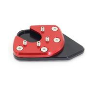 ANNAKETZPW Pied Béquille Latérale Agrandir Agrandisseur De Béquille De Moto, Plaque De Coussinet De Pied Latéral pour XADV 750 2017-2023 2022 2021 2020 2019 2018 Support Béquille Moto(Black)