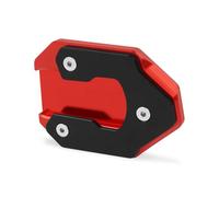 ANNAKETZPW Pied Béquille Latérale Agrandir Extension De Béquille Latérale Moto pour Kawasaki pour Vulcan S 650 2015-2023 Support Béquille Moto(Red)