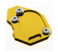 ANNAKETZPW Pied Béquille Latérale Agrandir Extension De Béquille Latérale pour Moto, Accessoire pour BMW pour F800GS 2008-2017 Support Béquille Moto(Gold)