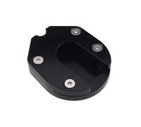 ANNAKETZPW Pied Béquille Latérale Agrandir Support Central De Pied De Moto, Extension De Support Central, Coussinet D'agrandissement pour Forza 350 300 250 125 2018-2022 Support Béquille Moto(Black)