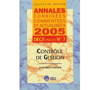 Annales 2005 corrigees commentees decf n Edition 2005 - Anne-Marie Keiser - Eska - broché - Scolaire / Universitaire