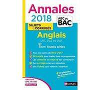 Annales ABC du Bac Anglais L-ES-S 2018