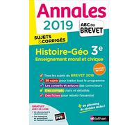 Annales ABC du Brevet 2019 - Histoire-Géographie-EMC