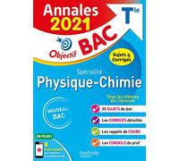 Annales Bac 2021 Spé Physique Chimie Term