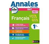 Annales Bac Français 2027 - Delphine Fradet - Nathan - broché - Scolaire / Universitaire
