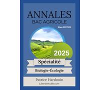 Annales Bac Général Biologie Écologie 2025